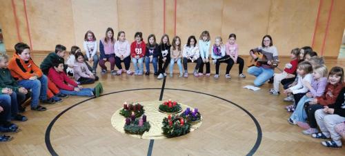 Adventkranzsegnung