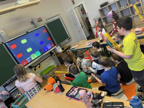 Musizieren mit Boomwhackers