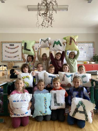 Namenskissen 3.Klasse