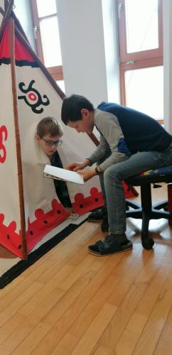 Vorlesetag! Kleine lesen mit Großen!