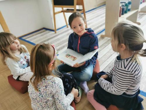 2. Klasse zu Besuch im KiGa Lasselsdorf