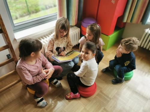 2. Klasse zu Besuch im KiGa Lasselsdorf